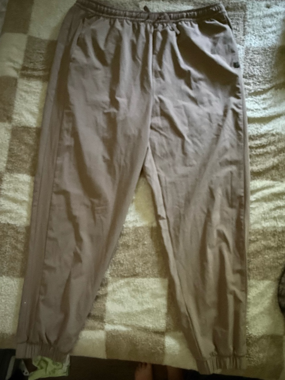 Women’s tan backcountry joggers lightweight